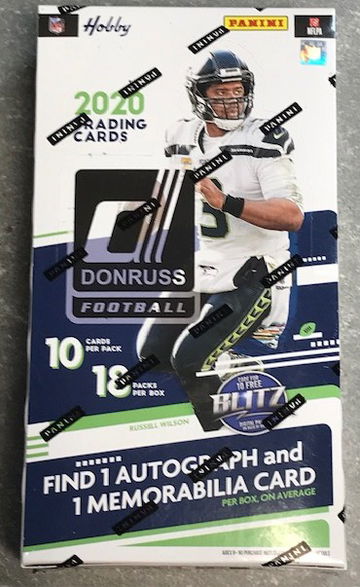 2020 Panini Donruss Football Hobby