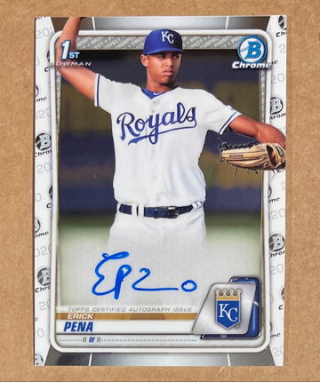 Erick Pena 2020 Bowman Chrome Auto