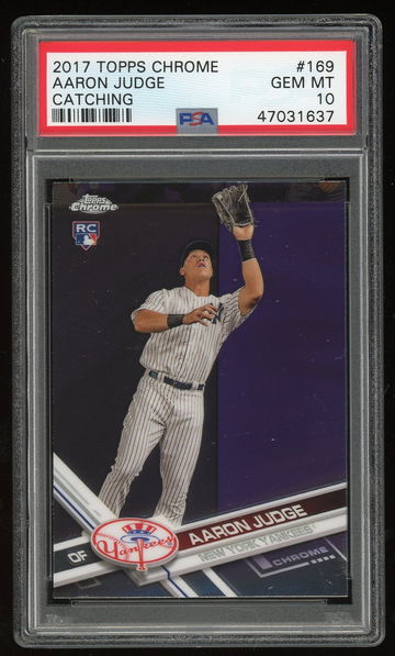 2017 Topps Chrome Aaron Judge