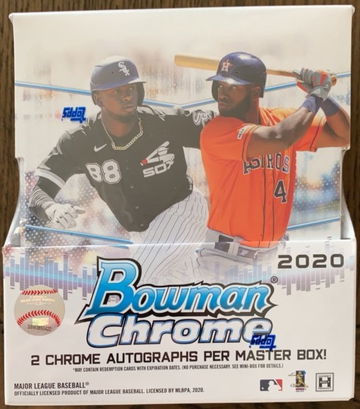 2020 Bowman Chrome Sealed Box