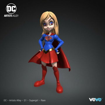 VEVE NFT Supergirl superman RARE DC Direct DC Artist Alley #5697 *Fast & Trusted