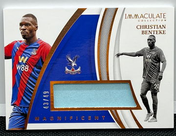 2021 Immaculate Christian Benteke Magnificent Memorabilia BRONZE /49 #MNCB