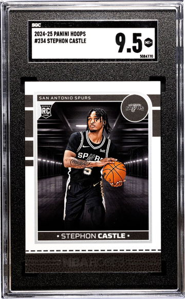 2024-25 Panini Hoops #234 Stephon Castle SGC 9.5