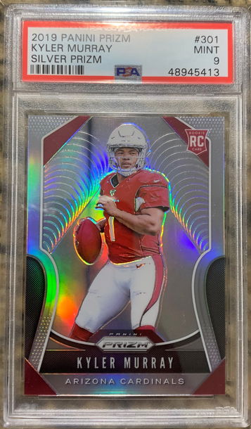 2019 Kyler Murray Rookie Prizm Silver PSA 9