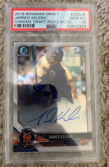 2018 bowman jarred kelenic 