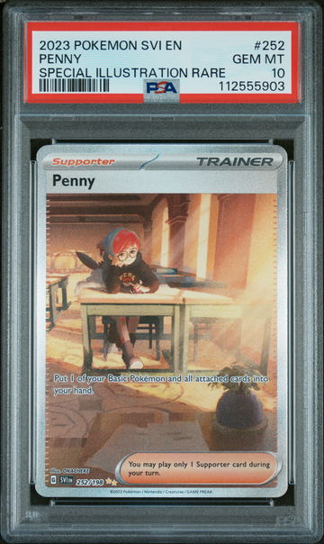 2023 Pokemon Scarlet and Violet Penny #252 PSA 10