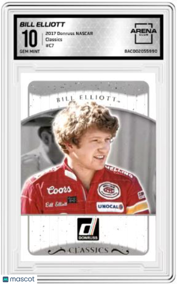 2017 Donruss Nascar Bill Elliott #C7 Classics Arena Club 10