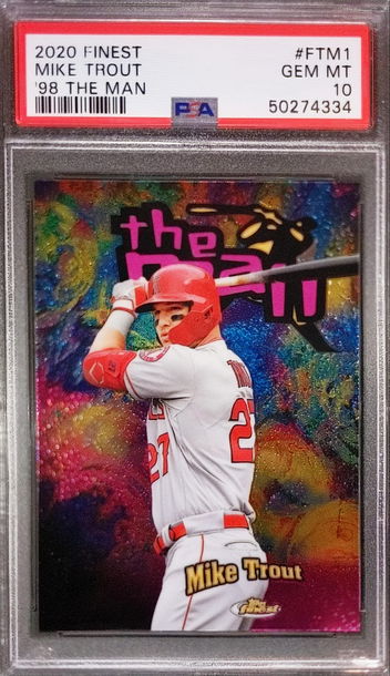 2020 Finest '98 The Man Trout PSA 10