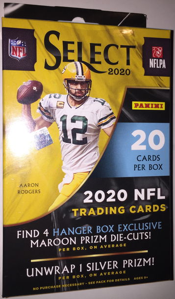 2020 2021 Panini Select Football Hanger Box