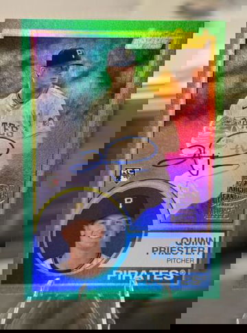 2024 Topps Archives QUINN PRIESTER RC AUTO #/99 ‘83 Fan Favorite Pirates RED SOX