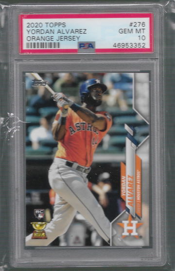Yordan Alvarez 2020 Topps