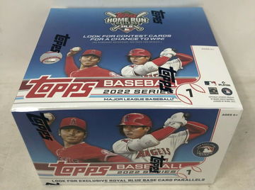 2022 topps series 1 Baseball Retail Box