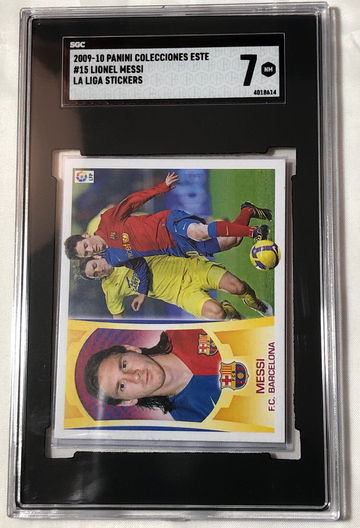 2009-10 PANINI COLECCIONES ERSTE #15 LIONEL MESSI NM-7