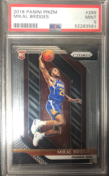 2018-19 Prizm Mikal Bridges #289