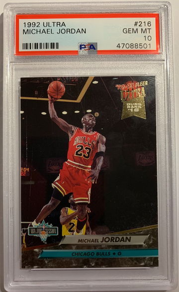 1992-93 Ultra Michael Jordan PSA 10