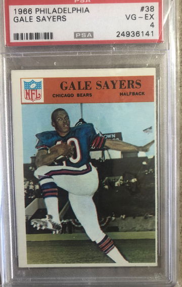 1966 Philadelphia Gale Sayers PSA 4
