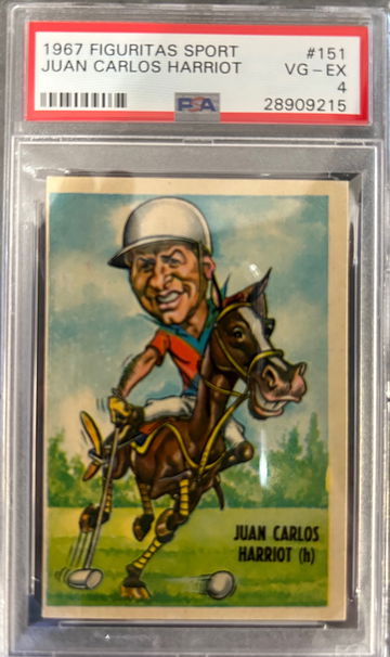 1967 Figuritas Sport Juan Carlos Harriot 