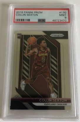 2018-19 Panini Prizm Collin Sexton PSA 9 #170 Rookie Card RC Cleveland Cavaliers NBA 