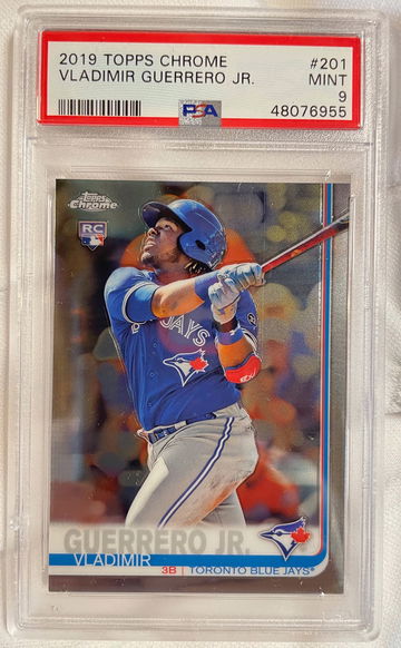 2019 Topps Chrome Vladimir Guerrero Jr - PSA 9