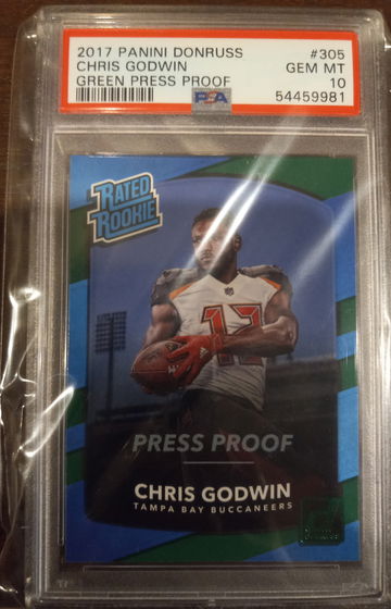 Chris Godwin psa 10 pop1 