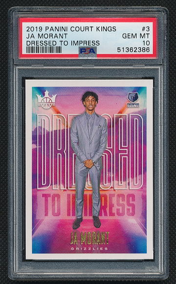 2019 Court Kings Ja Morant Dressed to Impress PSA 10