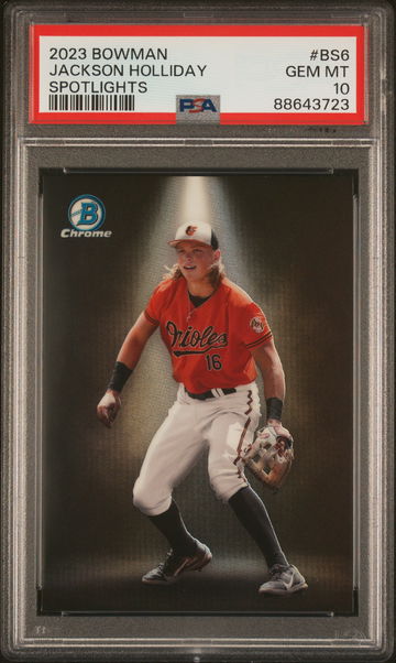 2023 Bowman Spotlight Jackson Holliday #BS6 PSA 10
