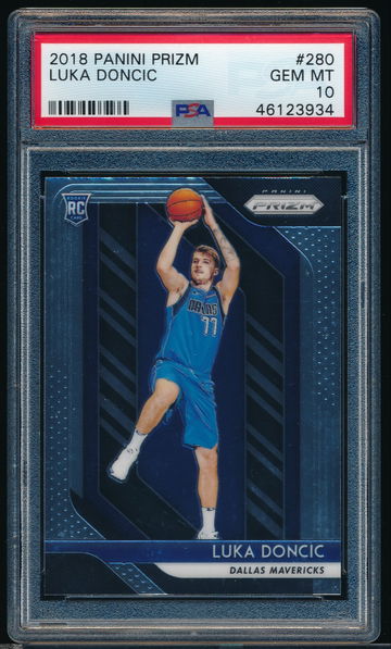 Luka Doncic 2018 Prizm PSA 10