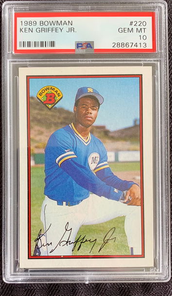1989 Bowman Ken Griffey Jr PSA 10 Gem Mint !!