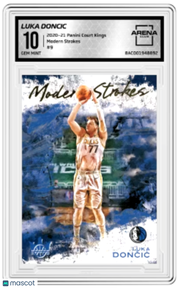 2020-21 Panini Court Kings Modern Strokes Luka Dončić #9 Arena Club 10