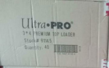 1000 Ultra Pro Premium 3 x 4 Top Load Toploaders Sealed Case Standard Size IN STOCK USA