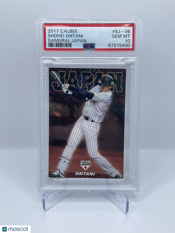 2017 Calbee Samurai Japan Shohei Ohtani #SJ-06 PSA 10