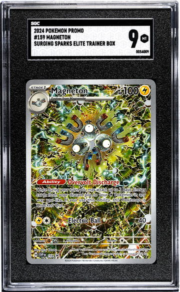 2024 Pokémon Scarlet & Violet Promo Magneton #SVP159 Holo SGC 9