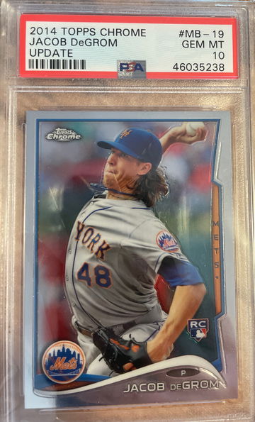 2014 Topps Chrome Jacob DeGrom Rookie PSA 10