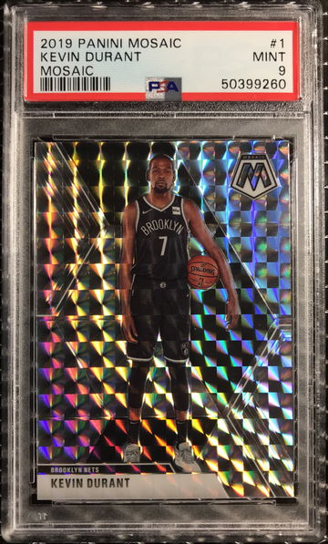 2019 Panini Mosaic Kevin Durant