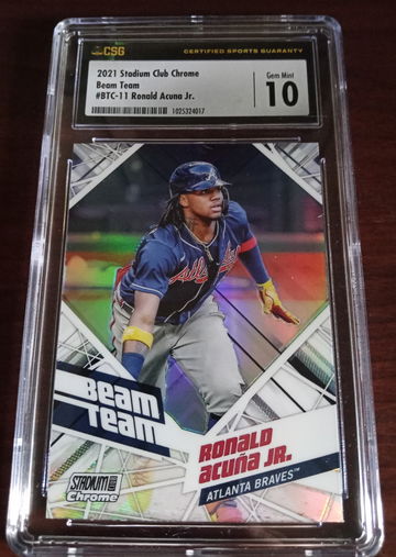 Ronald Acuna Jr Beam Team CSG 10 