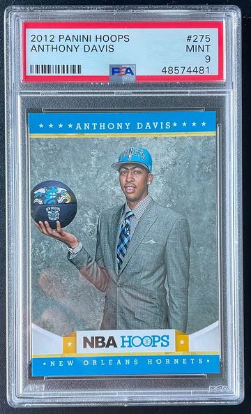 2012 Hoops Anthony Davis PSA 9