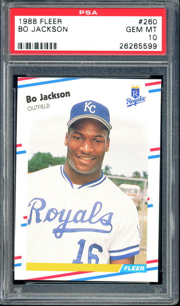 1988 Fleer Bo Jackson 