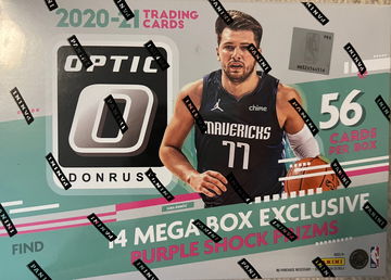 2020-2021 NBA Donruss Optic Mega Box Purple Shock