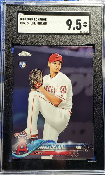 2018 Topps Chrome Shohei Ohtani #150
