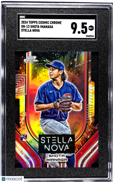 2024 Topps Cosmic Chrome Shota Imanaga #SN-13 Stella Nova SGC 9.5