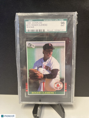 Roger Clemens 1985 Donruss #273 SGC 9