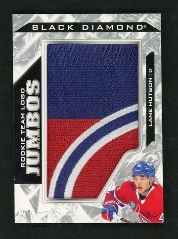2024-25 Upper Deck Black Diamond Rookie Team Logo Jumbos Lane Hutson #RTL-LH