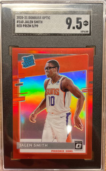 2020 Optic Jalen Smith Red Prizm 5/99 SGC 9.5