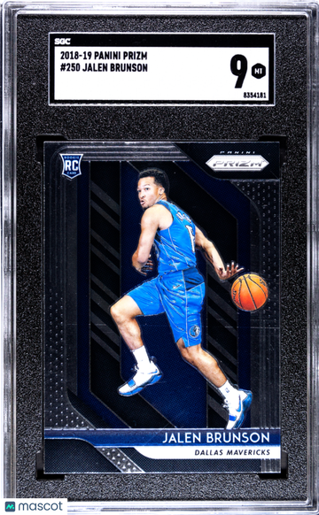2018 Panini Prizm Jalen Brunson #250 SGC 9