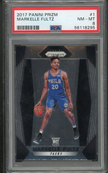 2017 Prizm Markelle Fultz PSA 8 