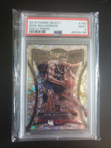2019 Select Premier Zion Williamson Disco Pop 13!