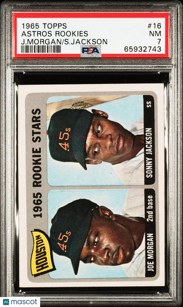 1965 Topps Astros Rookies #16 PSA 7