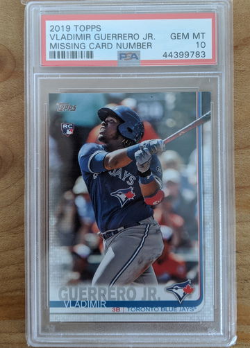 2019 Topps Series 2 Vladimir Guerrero Jr. NNO PSA 10