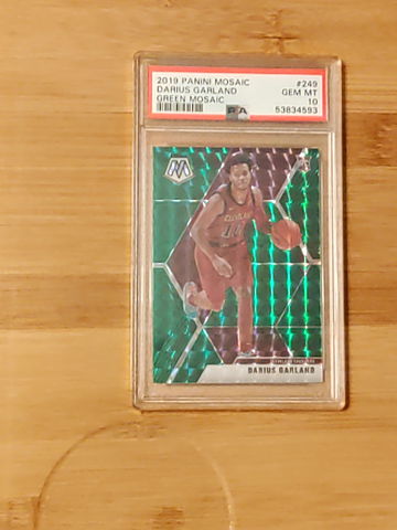 2019 mosaic green PSA 10 Darius Garland 