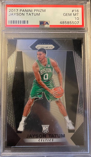 Jayson Tatum Base Prizm PSA 10